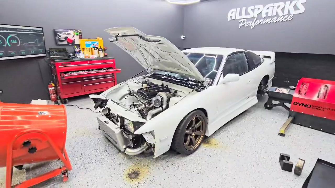 kinezo_skrttt Brought over Jesse’s Tuff 180sx after he completed it ...