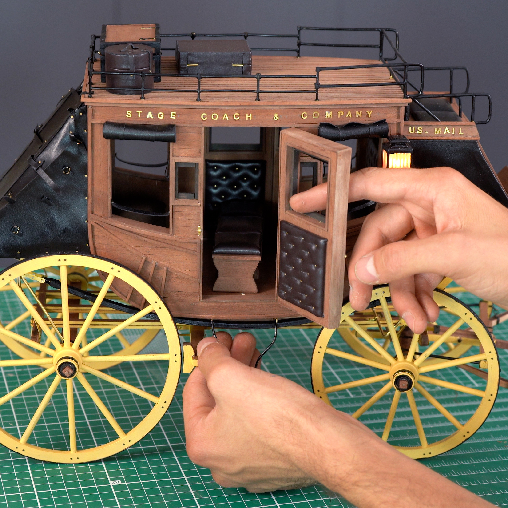 StageCoach 1848 – Wooden & Metal DIY Miniature | DIY & Crafts | Facebook