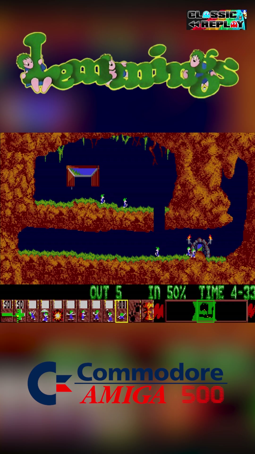 Lemmings - Admit It, You Blew Them Up on Purpose #lemmings #amiga