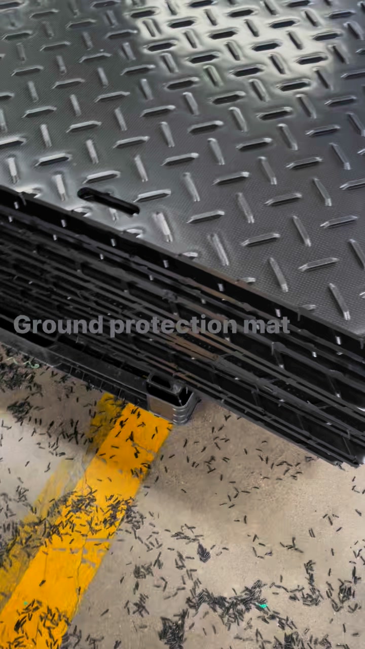 Ground protection mat