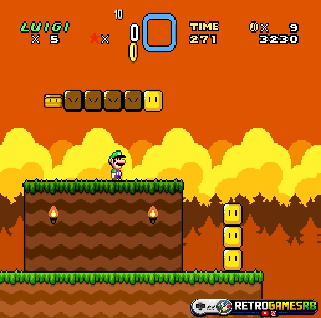Luigi and the Happy Hillside | Level 1 #retrogaming #retrogames