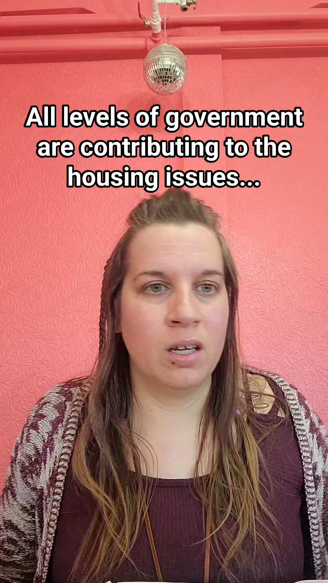 Each level of government has the ability to solve the housing issues ...