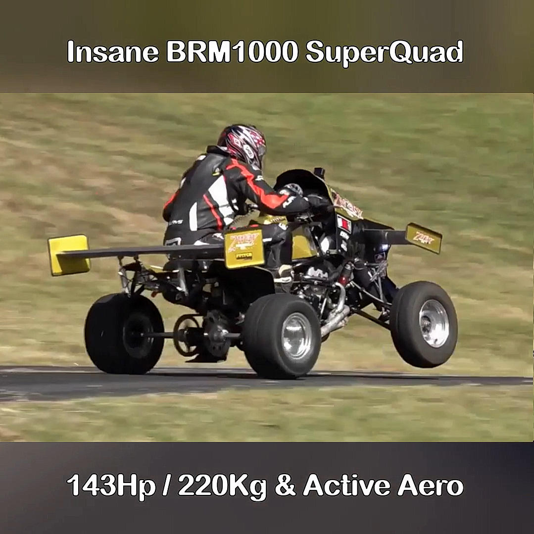 The bonkers BRM1000 SuperQuad of Ian... - HillClimb Monsters | Facebook