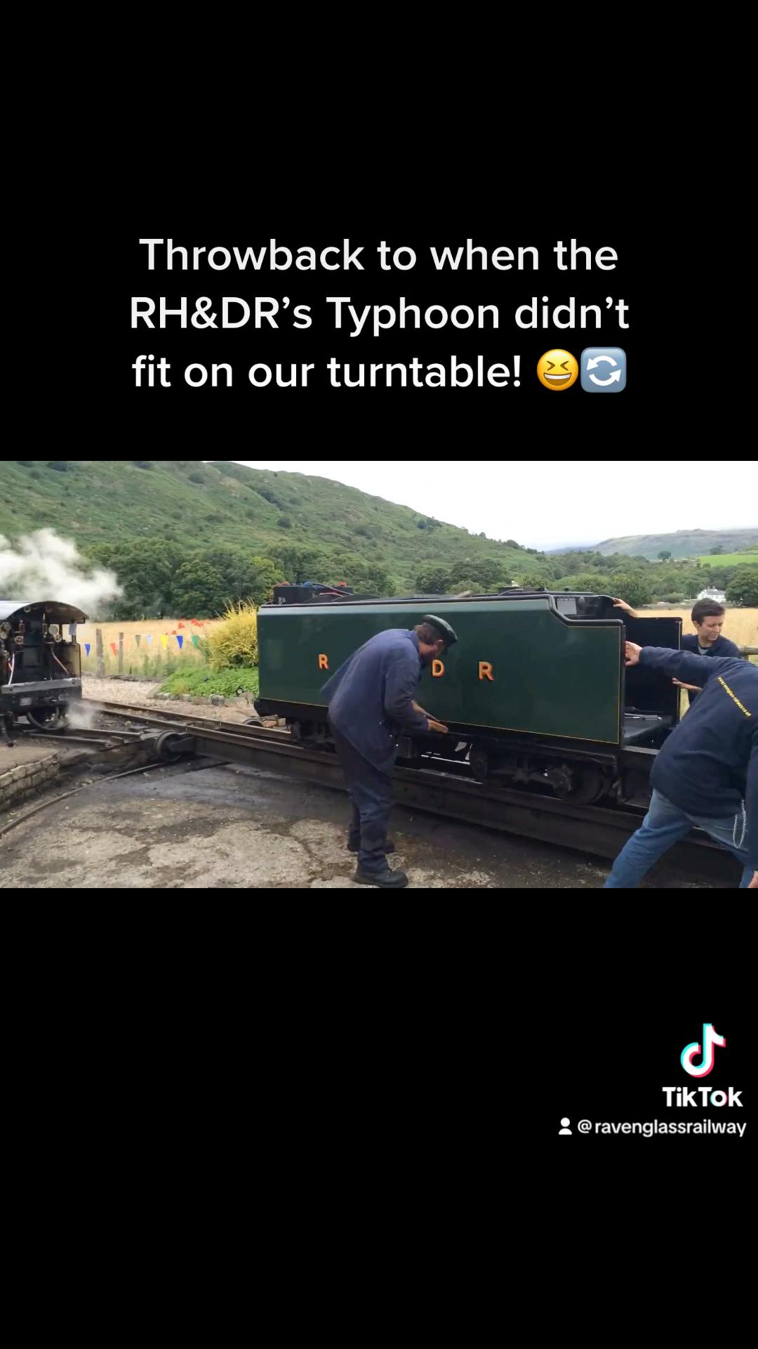 A nice little throwback to 2016 and a visit from the Romney, Hythe and ...