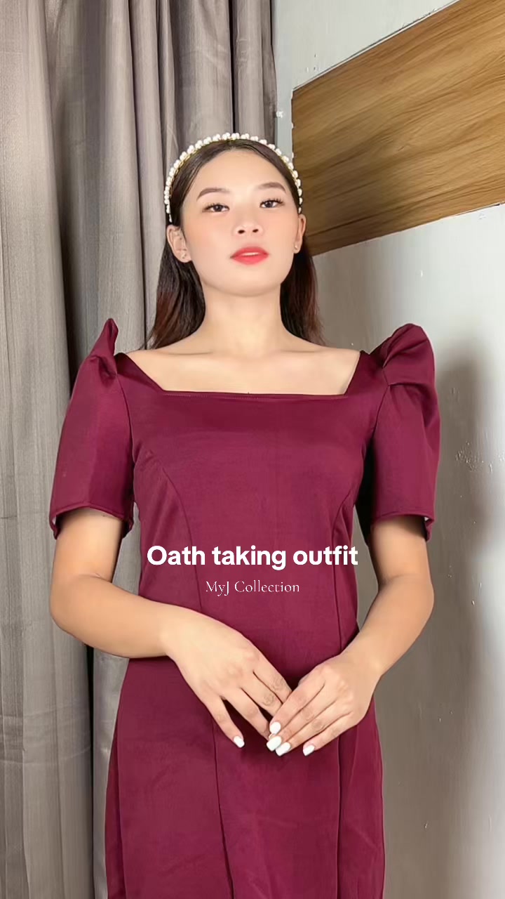 Oath taking outfit ideas for you ✨👩🏻‍🎓 #oathtaking #modernfilipiniana • AGATHA DRESS 👉🏻👉🏻 https://ph.shp.ee/rngavhq?smtt=0.0.9 | MyJ Collection