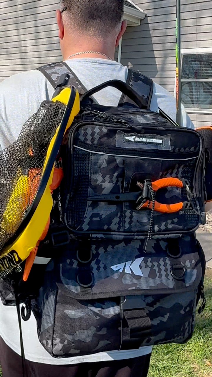 bank fishing tackle bag Box Creek | Gear | Frost River Internal mesh pockets with zippers and molded side pockets offer extra storage MATEIN Fishing Backpack for Men,