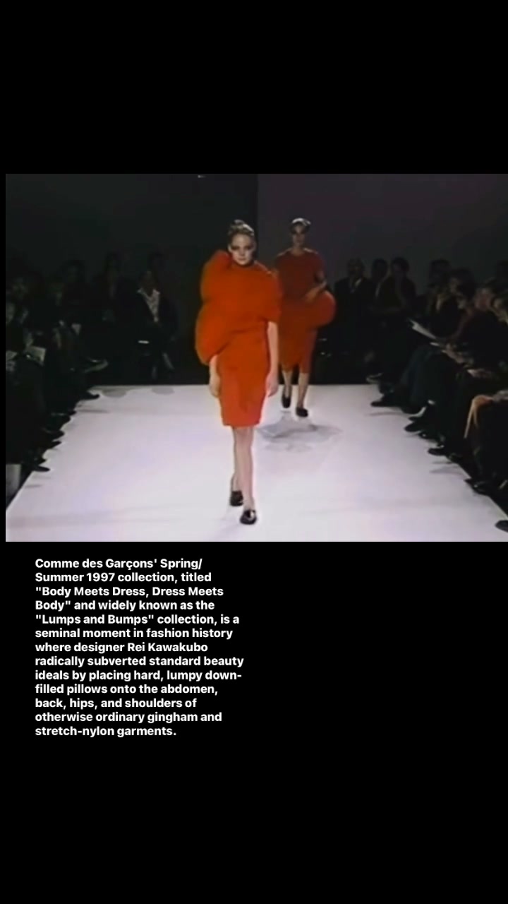 Comme des Garçons' Spring/Summer 1997 collection, titled 