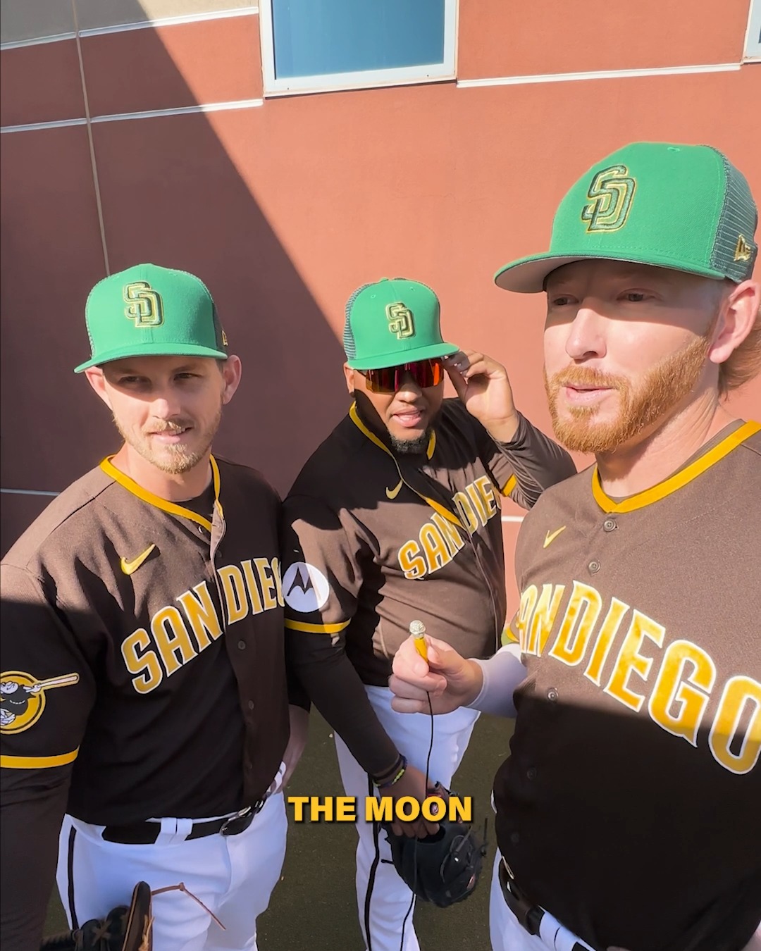 Asking the hard-hitting questions on St. Paddy’s Day 🍀 #PadresST | San ...