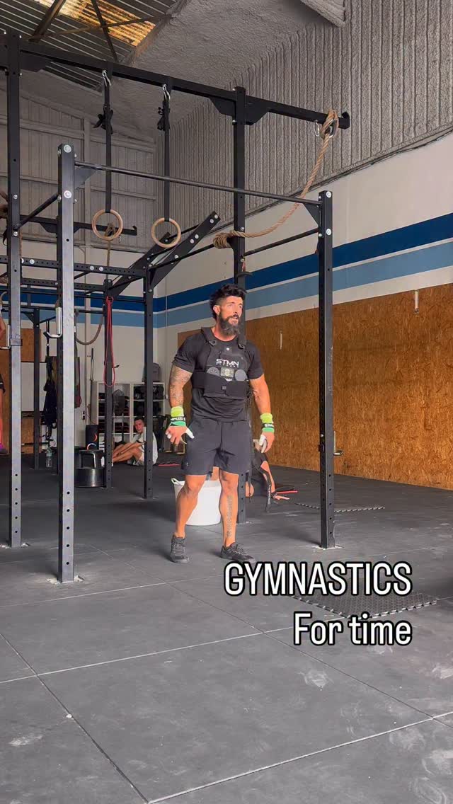 GYMNASTICS For time 20-18-16-14-12-10-8-6-4-2 Air Squat Push-ups Sit ...