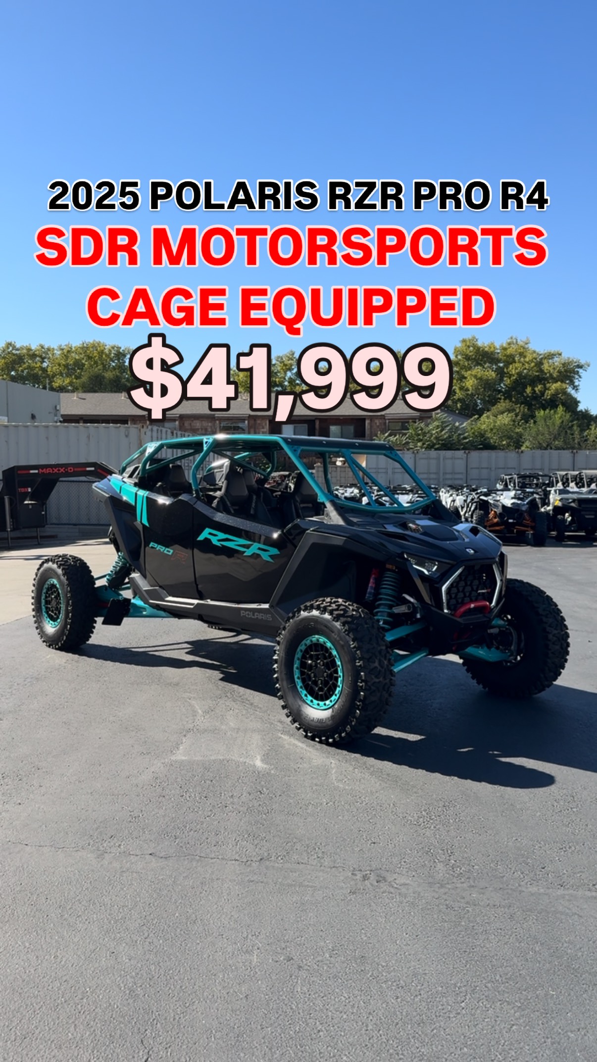If you can’t beat em, join em! . 2025 Polaris RZR Pro R4 Ultimate ...