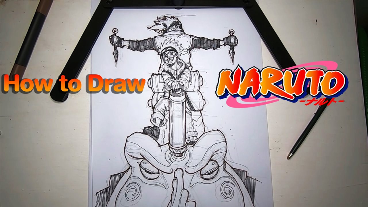 5 minutes How to Draw NARUTO l วาดภาพ นารูโตะ EP.6 | 5 minutes How to ...