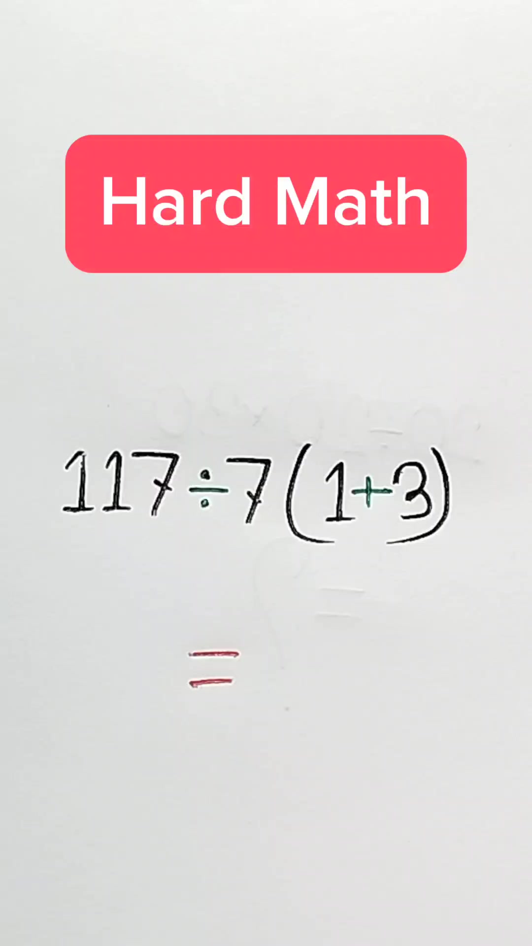 Hard Math Test 💯 #math #basicmath #mathchallenge #MathChallenge2025 # ...