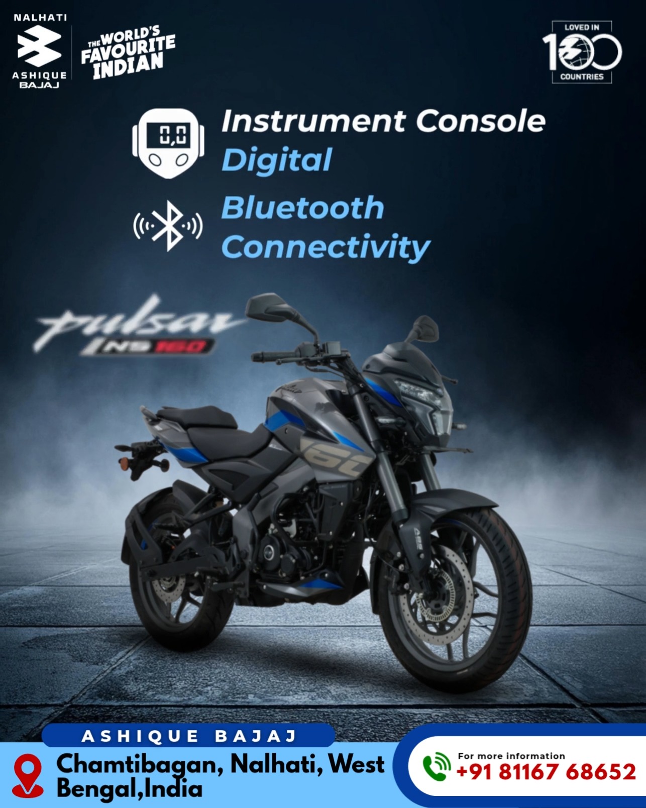Built for India. Loved by Riders. Owned by Pulsar 💯 For more details ...