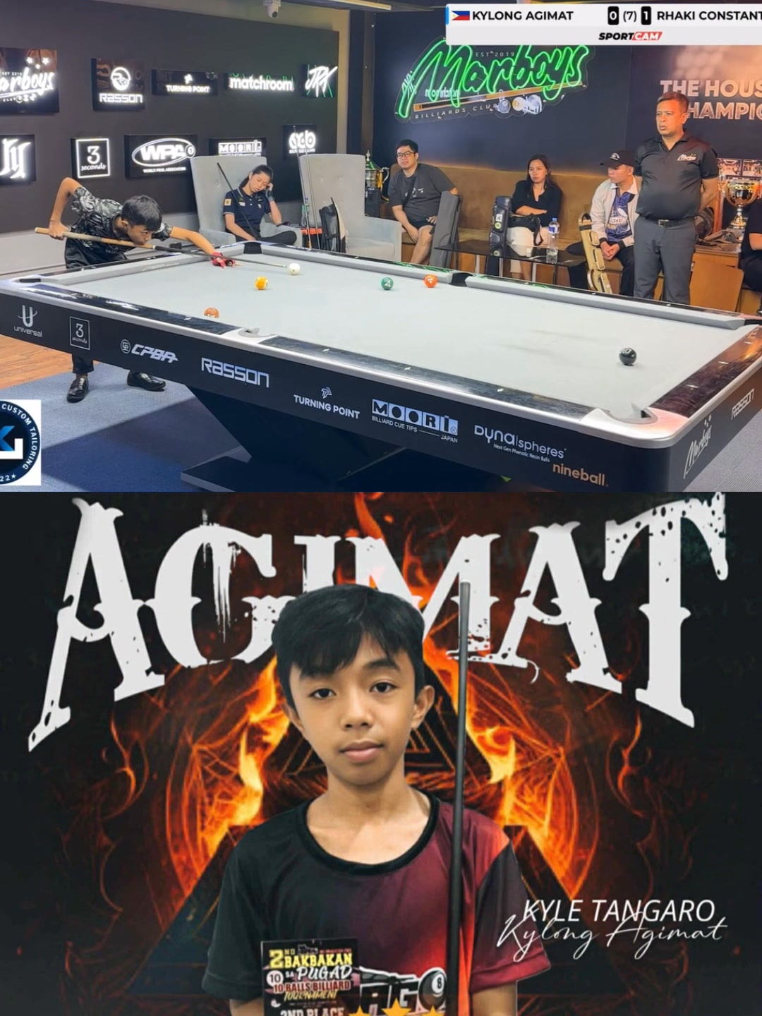 KYLE TANGARO aka 'KYLONG AGIMAT' HIGHLIGHTS OF THE GAME🔥🎱👌🎥 | KWAGO ...