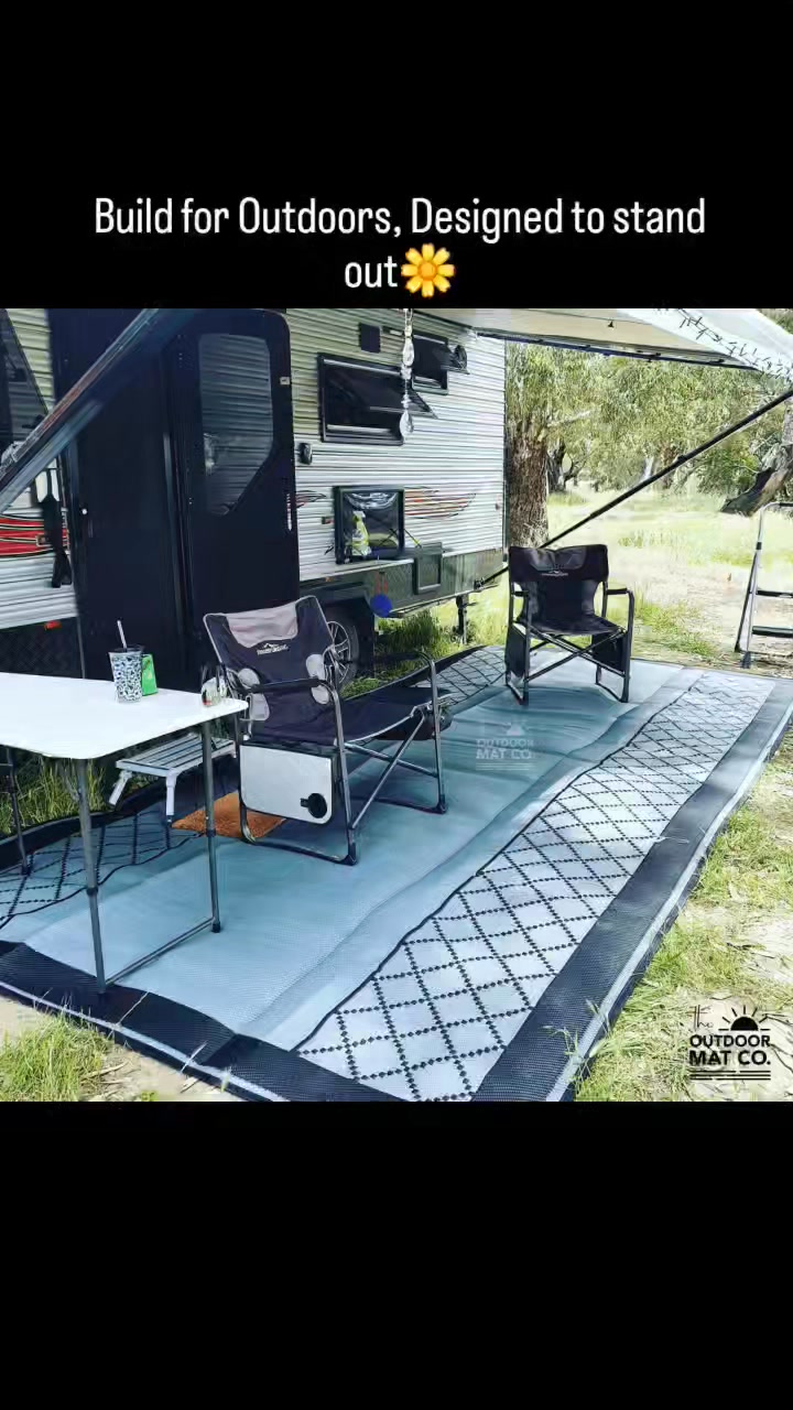 Let’s be honest — most outdoor mats are garbage. They look good online ...