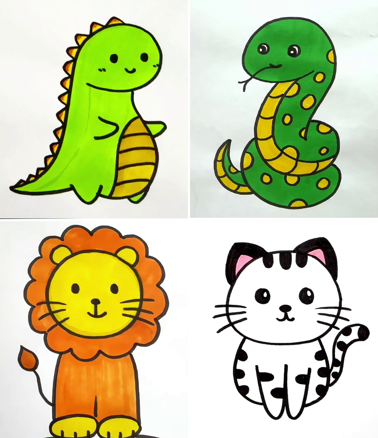 Easy Drawings for Kids: Step-by-Step How to Draw | drawing | Easy ...
