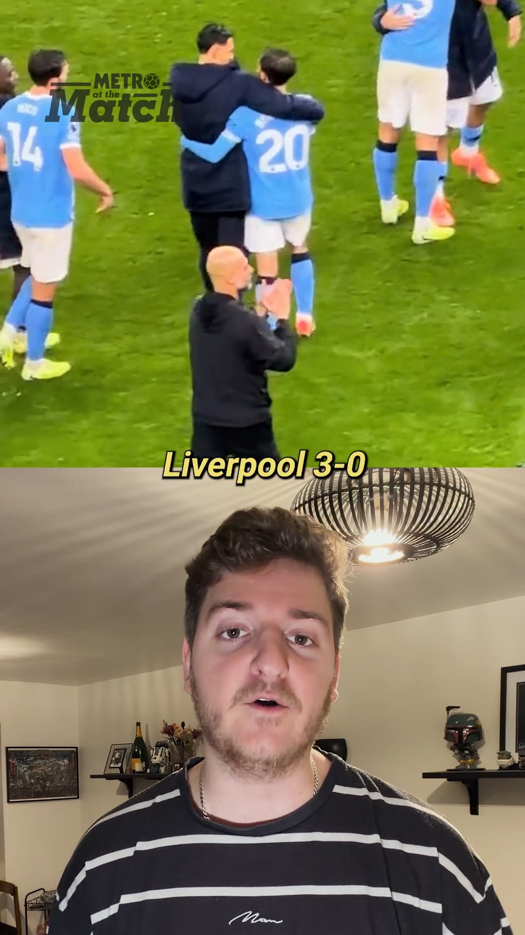 Manchester City beat Liverpool 3-0 to move four points behind Premier ...