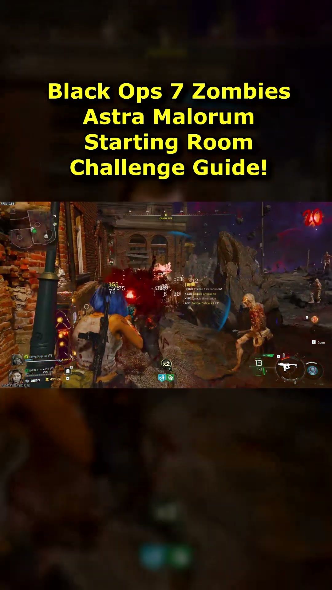 How to complete Starting Room Challenge on Astra Malorum in Black Ops 7 ...