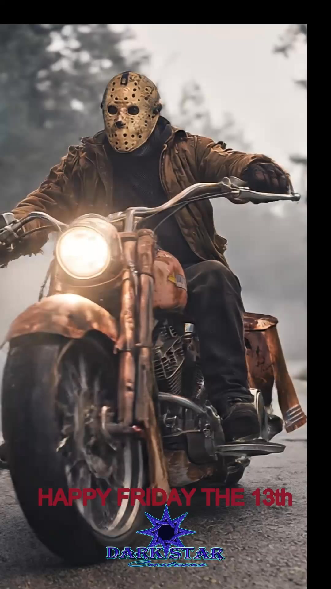 friday the 13 motorcycle helmet Open Face | Matte Black Lucky primed and painted ) model design by Hex3D working partner PLEASE READ AND TAKE NOTICE TO ALL SIZE DIMENSIONS Friday the 13th Motorcycle Helmet