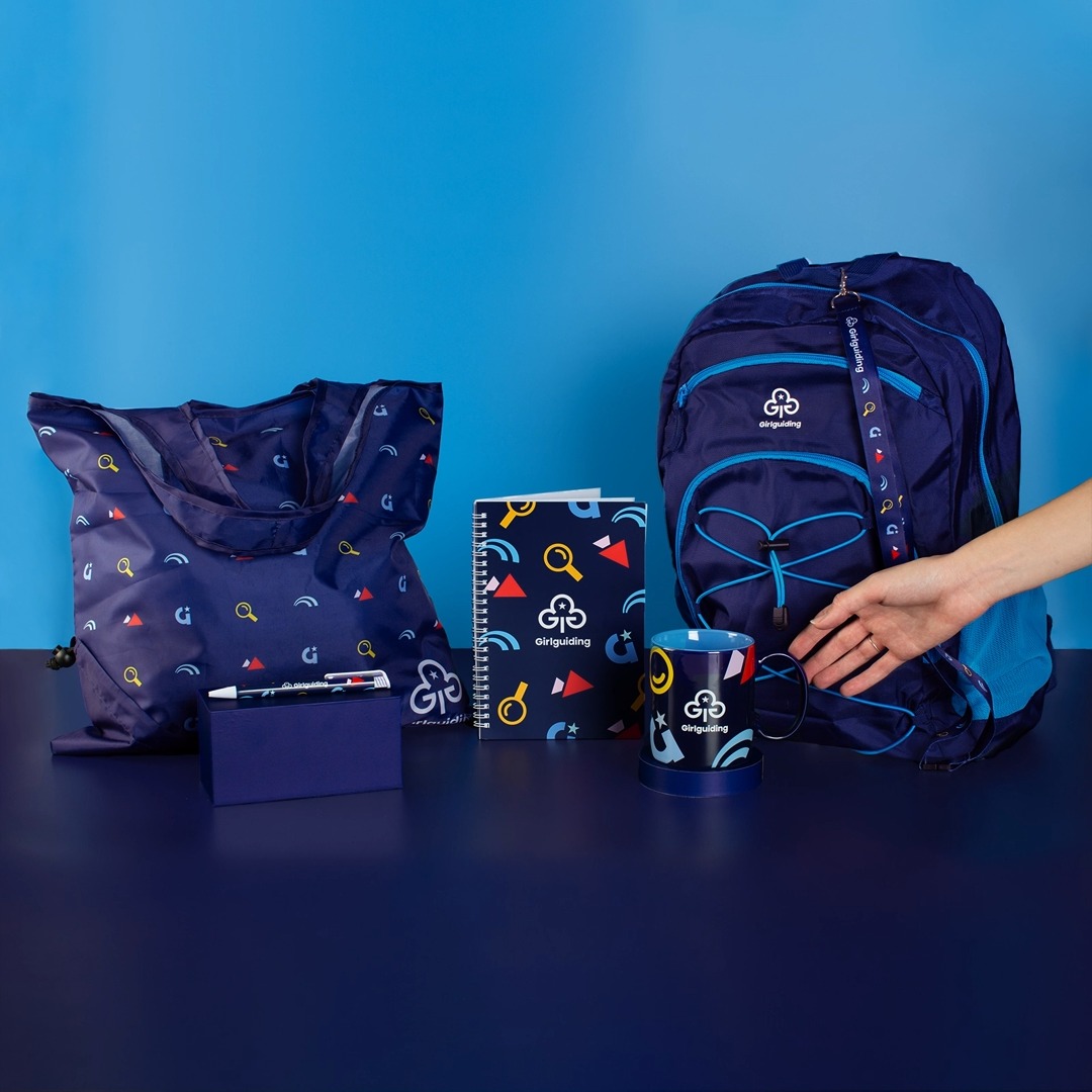 Exciting new Girlguiding products! | backpack, blanket, scrunchie | You ...