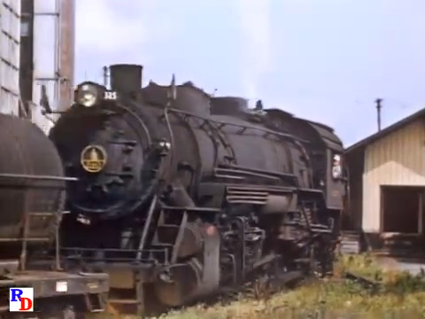 A few scenes of Baltimore & Ohio Railroad's big 2-8-8-4 EM-1