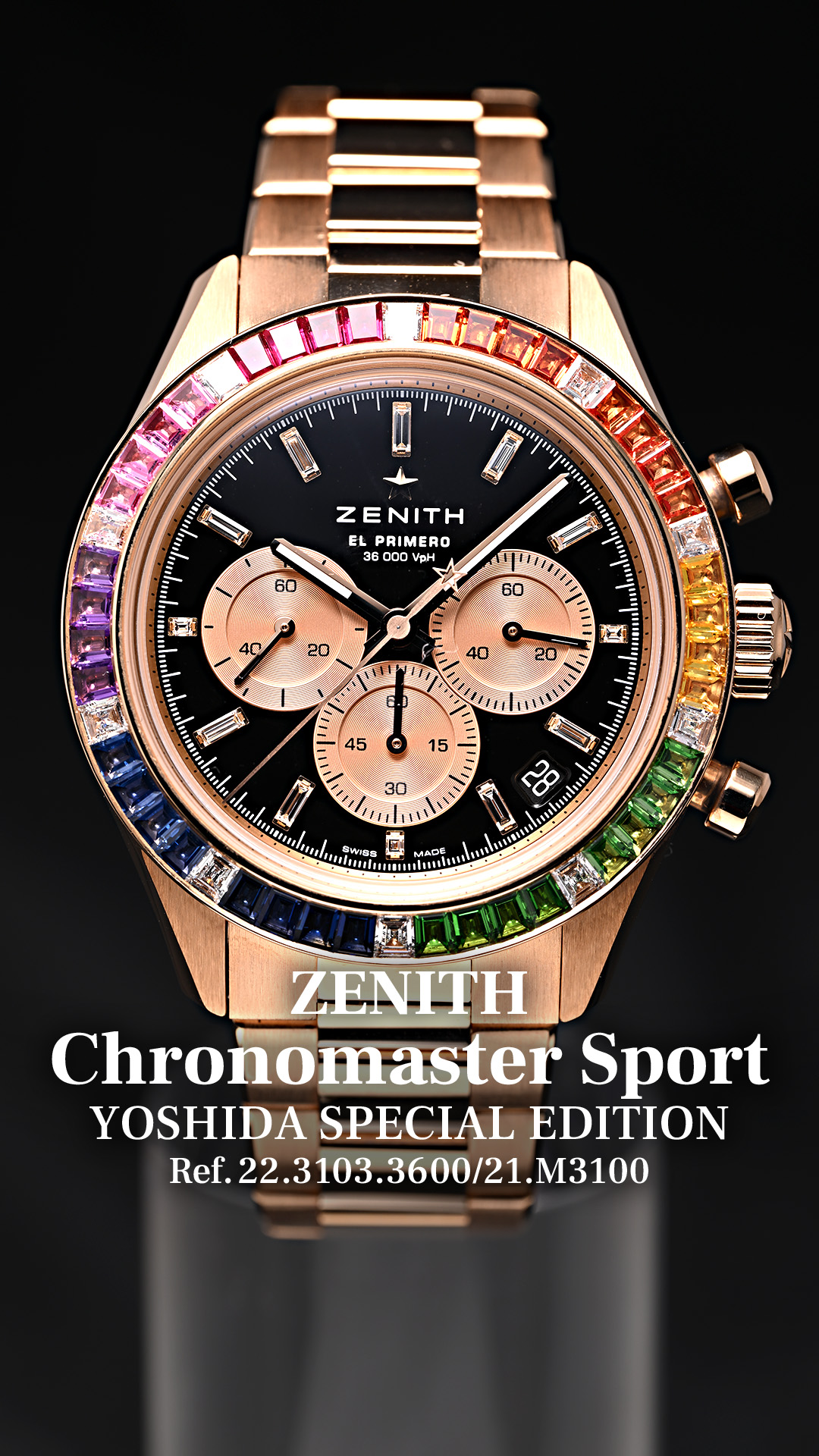 ◇ZENITH ◇Chronomaster Sport YOSHIDA SPECIAL EDITION ◇Ref