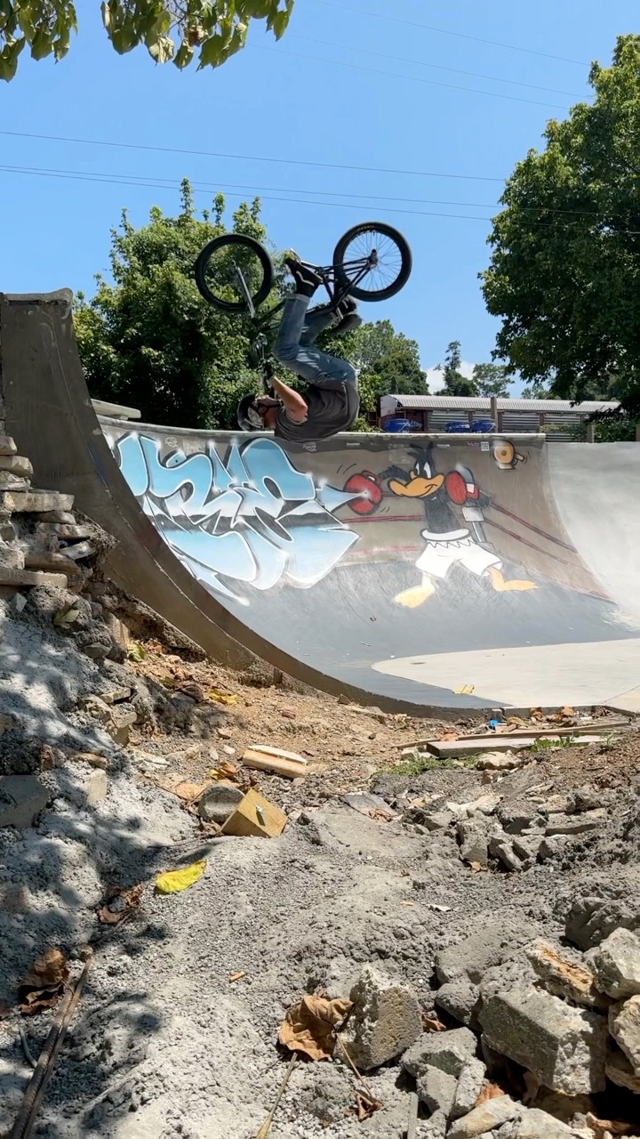 DIY skatepark was soo dialed 👌 #bmx #bikelife #bikes | Matty Cranmer ...
