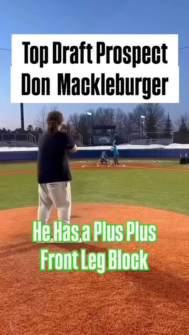 Scouts Said He Had Elite Front-Leg Block… His Knee Disagreed 😭⚾️💀 Don ...