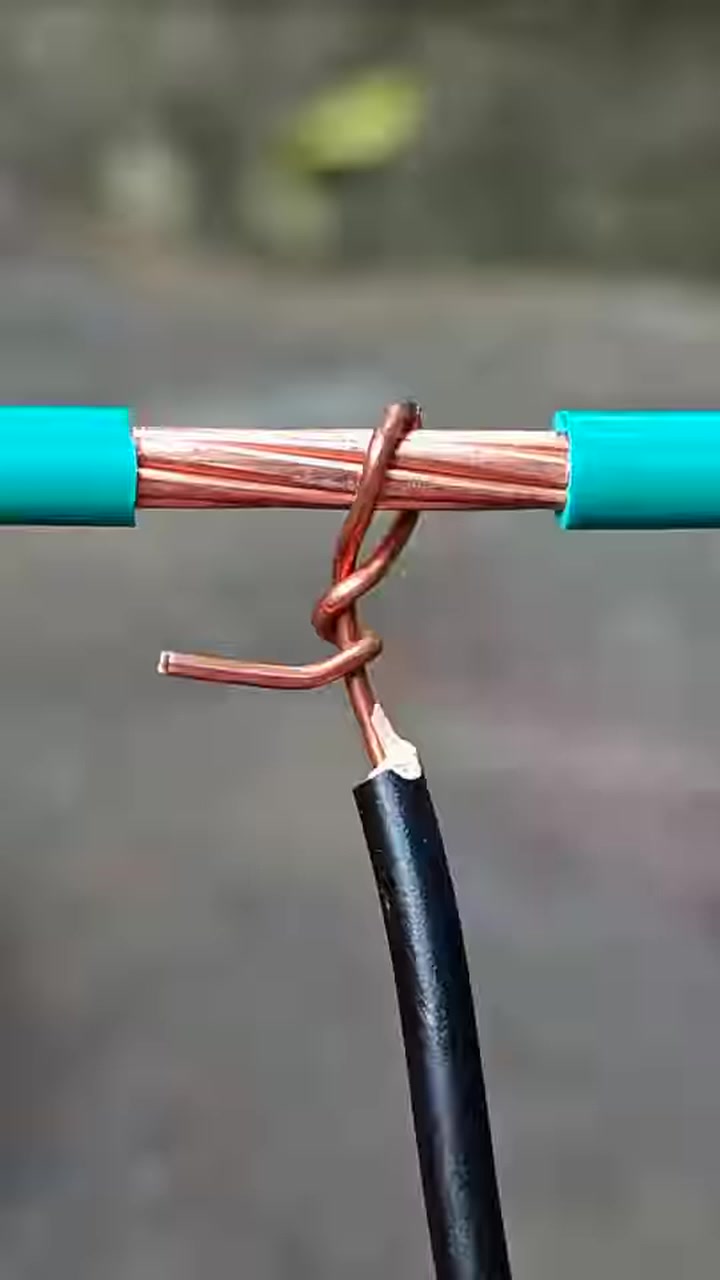 Electrical Wire Tying Techniques Every Man Should Know @azad.bhai.44 # ...