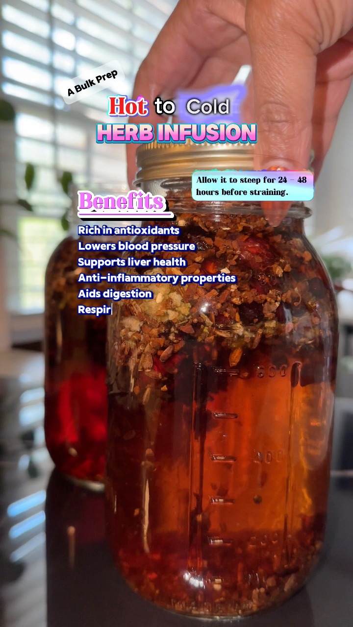 Do you infuse your herbs? If so, hot or cold? #herbalism #infusions ...