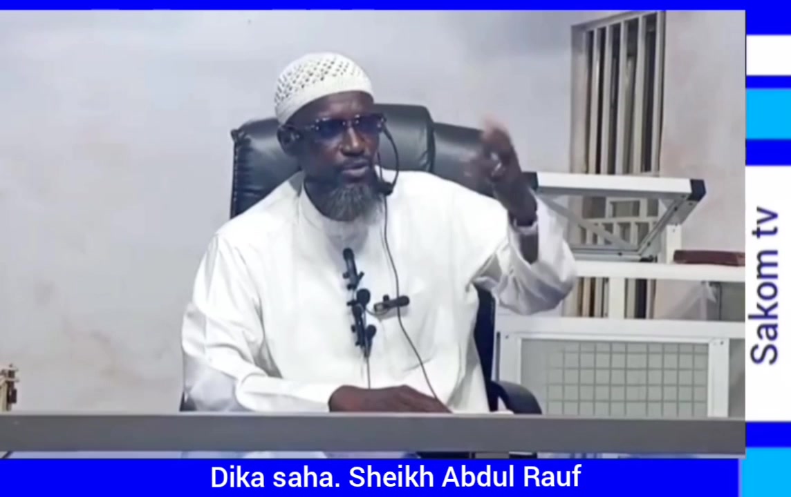 Dika saha. Sheikh Abdul Rauf | SAKOM TV | Facebook
