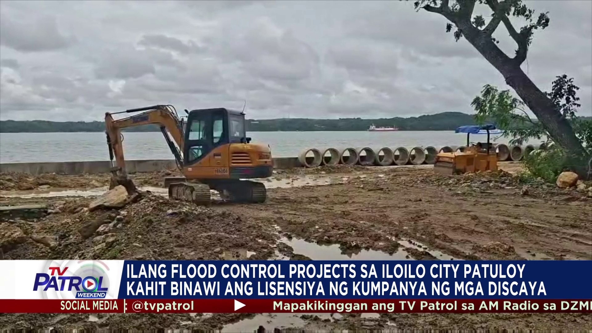 Tuloy pa rin ang pagsasaayos ng ilang flood control projects sa Iloilo ...