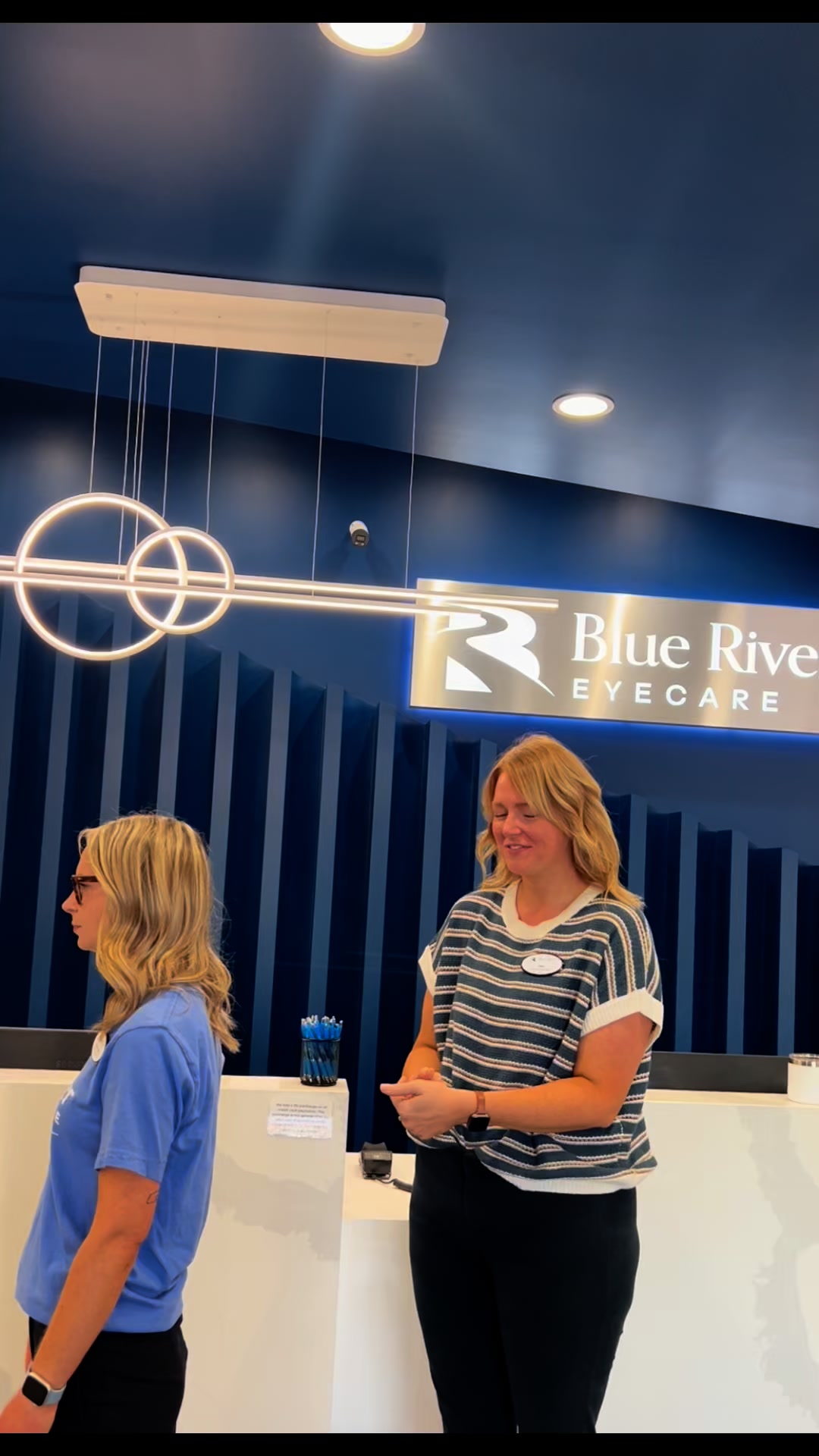 We promise, we’ve got you 😉 #trustfallchallenge #bluerivereyecare # ...