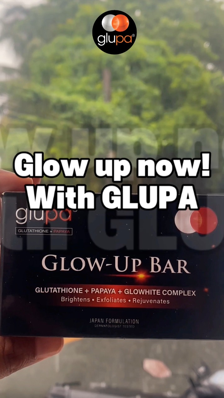 glupa glutathione Glow brighter with every wash! ✨ , Enriched with Glutathione, Papaya, and Glowhite Complex, the Glow-Up Bar helps brighten, exfoliate, and rejuvenate your skin for a fresh, radiant glow. 💜, Item Type:Liquid PowerPhenol Pack Glutathione – MCCM
