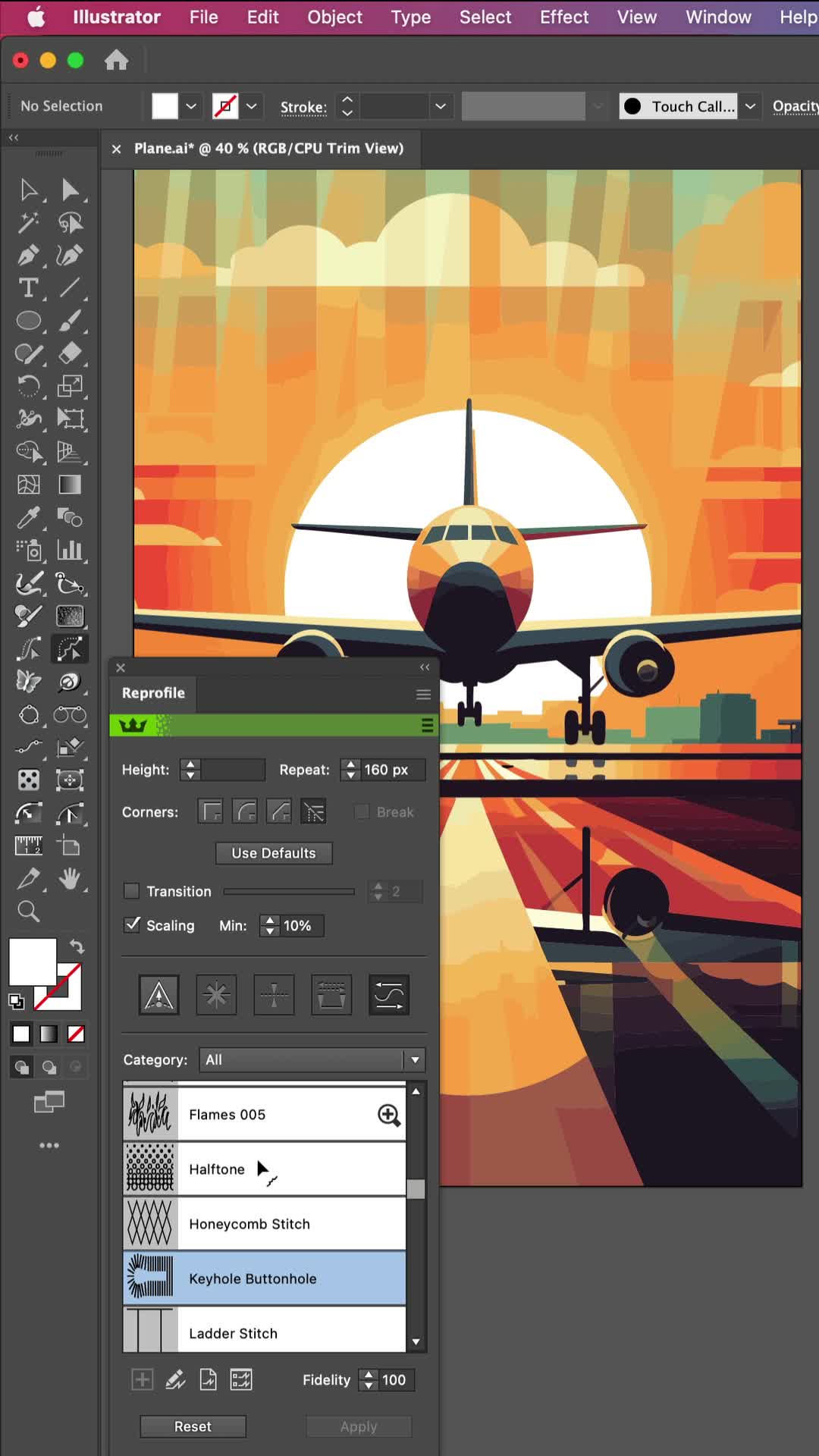 Just plane awesome, the Reprofile Tool for Adobe Illustrator allows you ...