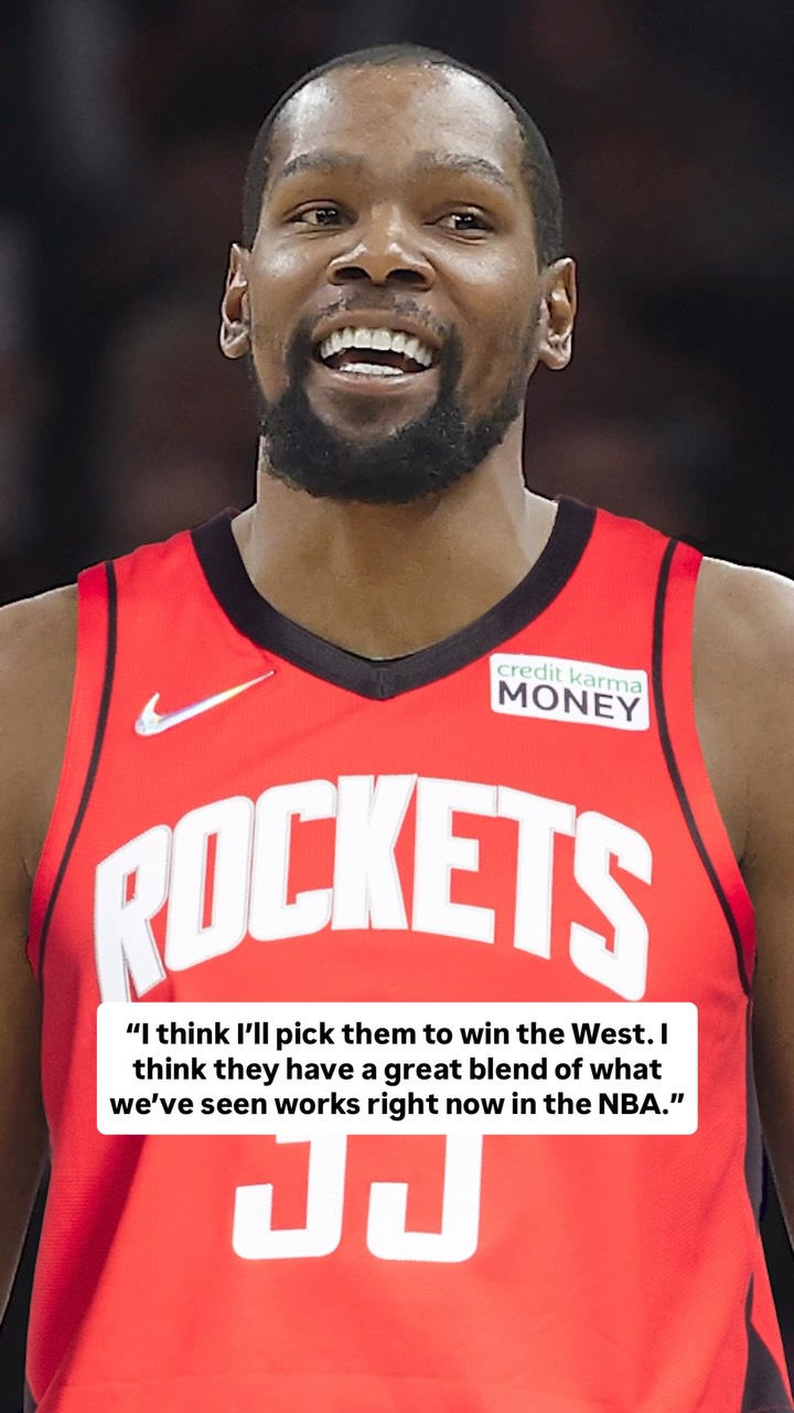 Nick is a fan of the new-look Rockets 👀 #nba #rockets #kd #kevindurant ...