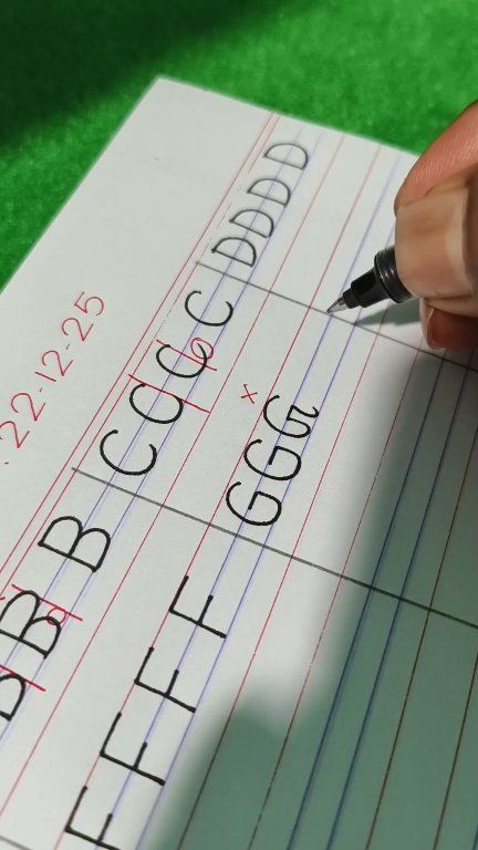 Practice Alphabet G H #handwritingwithrakibsir #practice #alphabet # ...