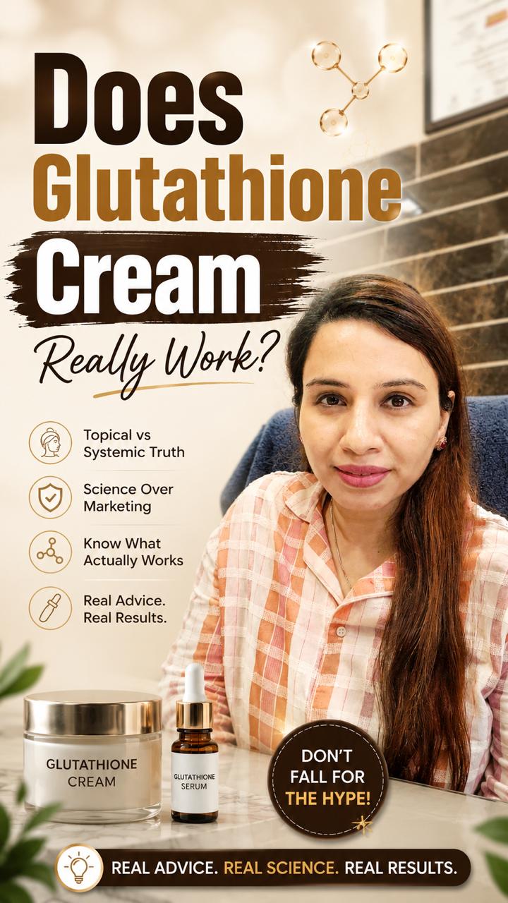 glutathione permanent skin whitening treatment Does Cream Really Work? 🤔, The truth is simpler than the marketing. While glutathione is a powerful antioxidant, applying it as a cream has limited scientific evidence for significant Active Caviar Drip Body brightening day and night cream Quantity:Single
