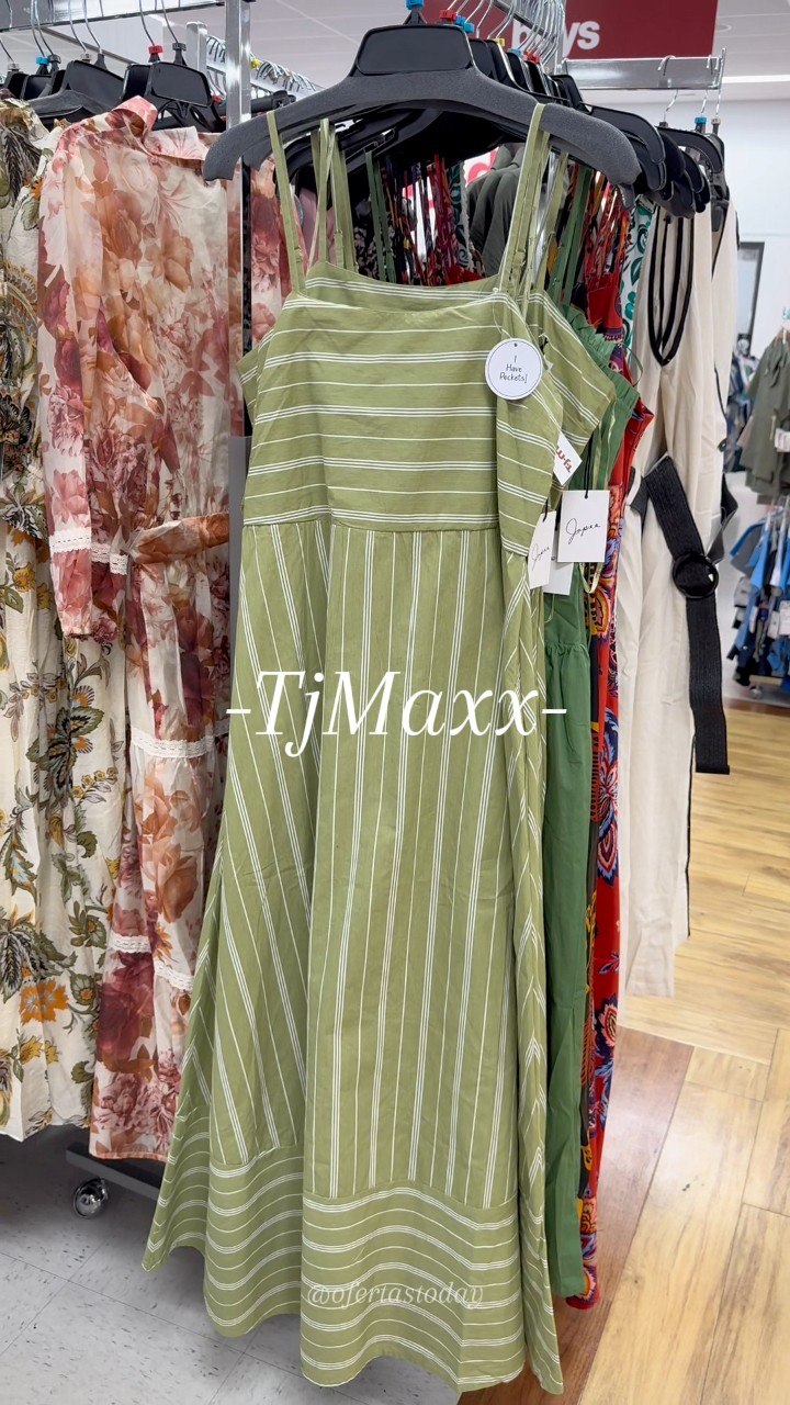 green dress tj maxx dresses at 💚, #TJMaxxFinds #GreenDress #FallFashion #WomensStyle #DressInspiration | Ofertas Today Maxi dress