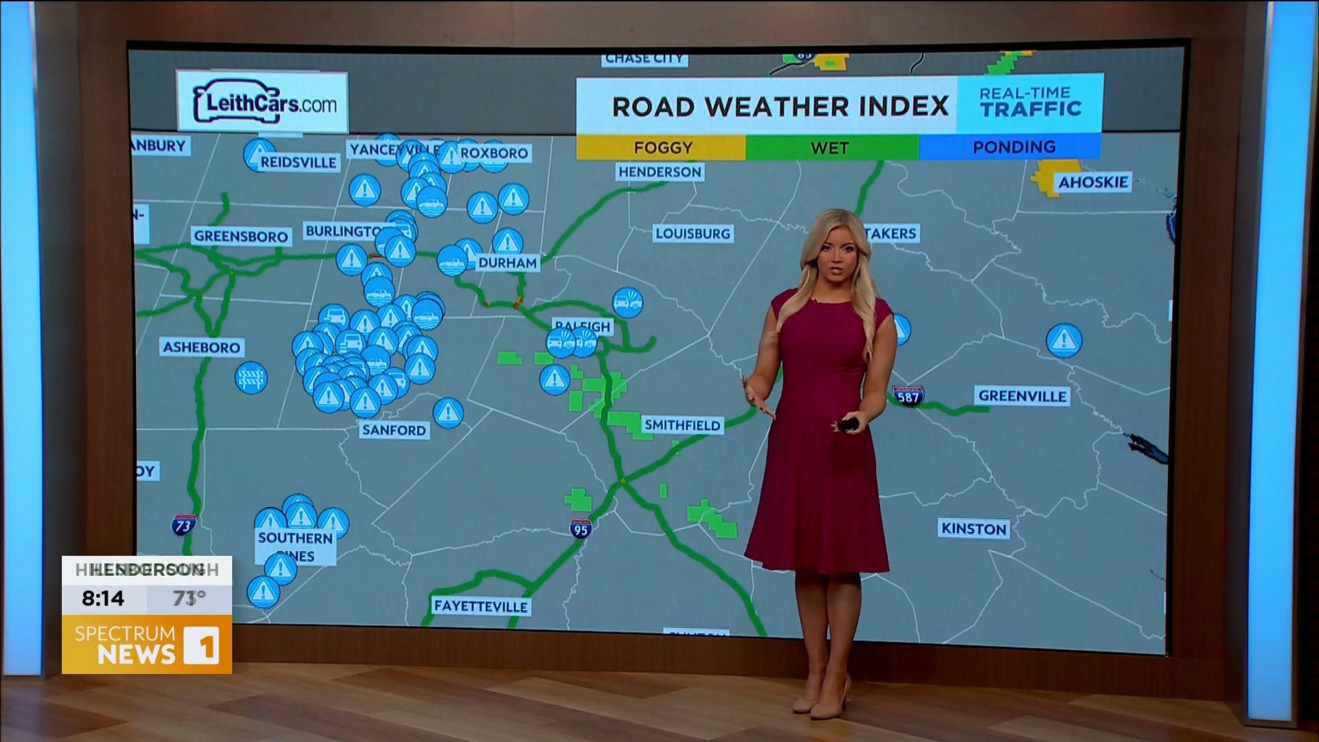 My goodness! What a day to fill-in on traffic duty. Hundreds of roads ...