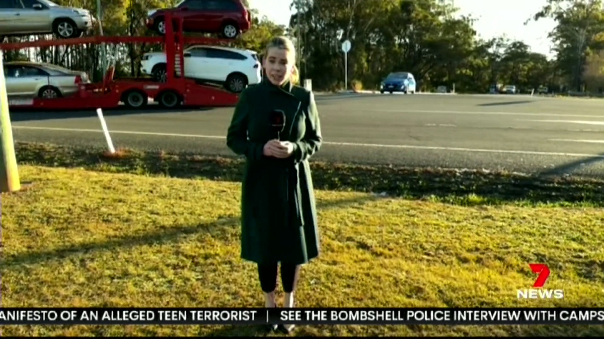 3 motorists are counting their lucky stars after a collision on the ...