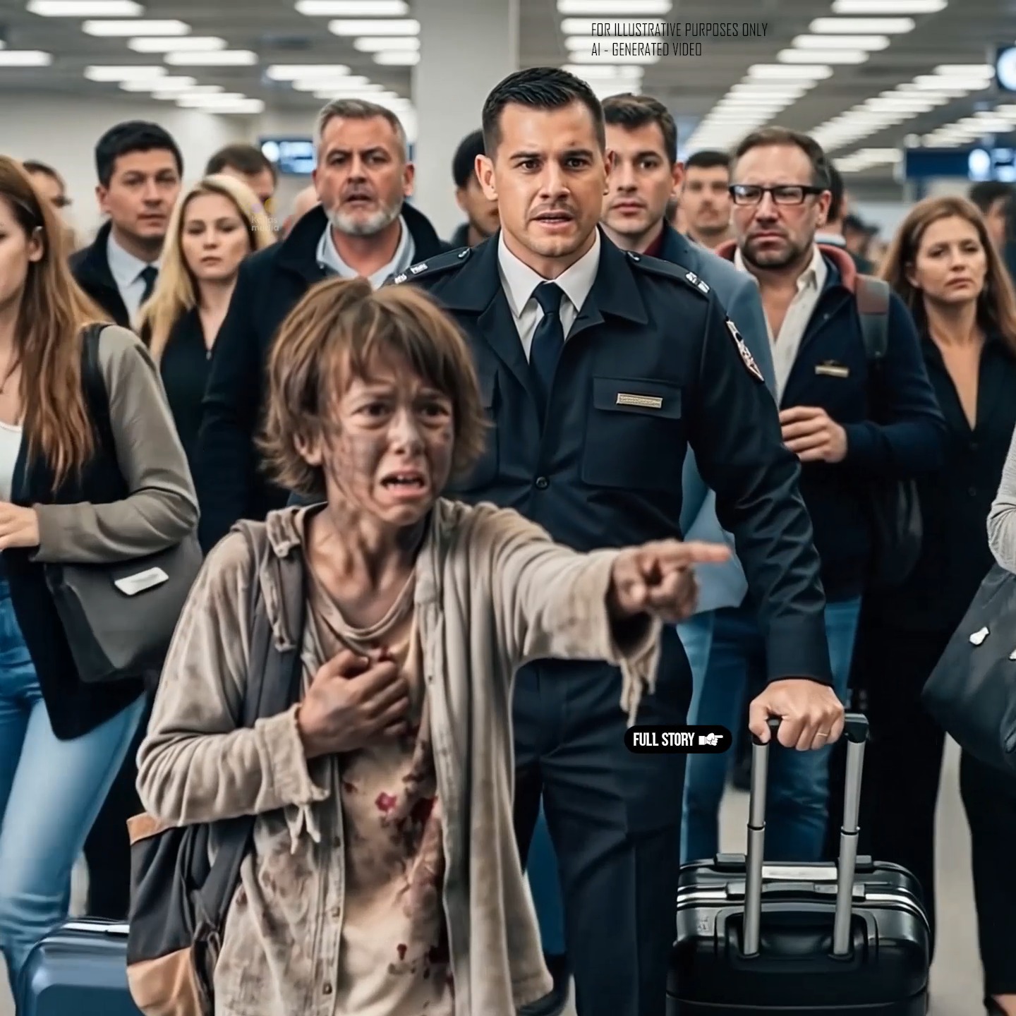 “Don’t get on the plane! He’s going to explode!” The shout of a ragged ...
