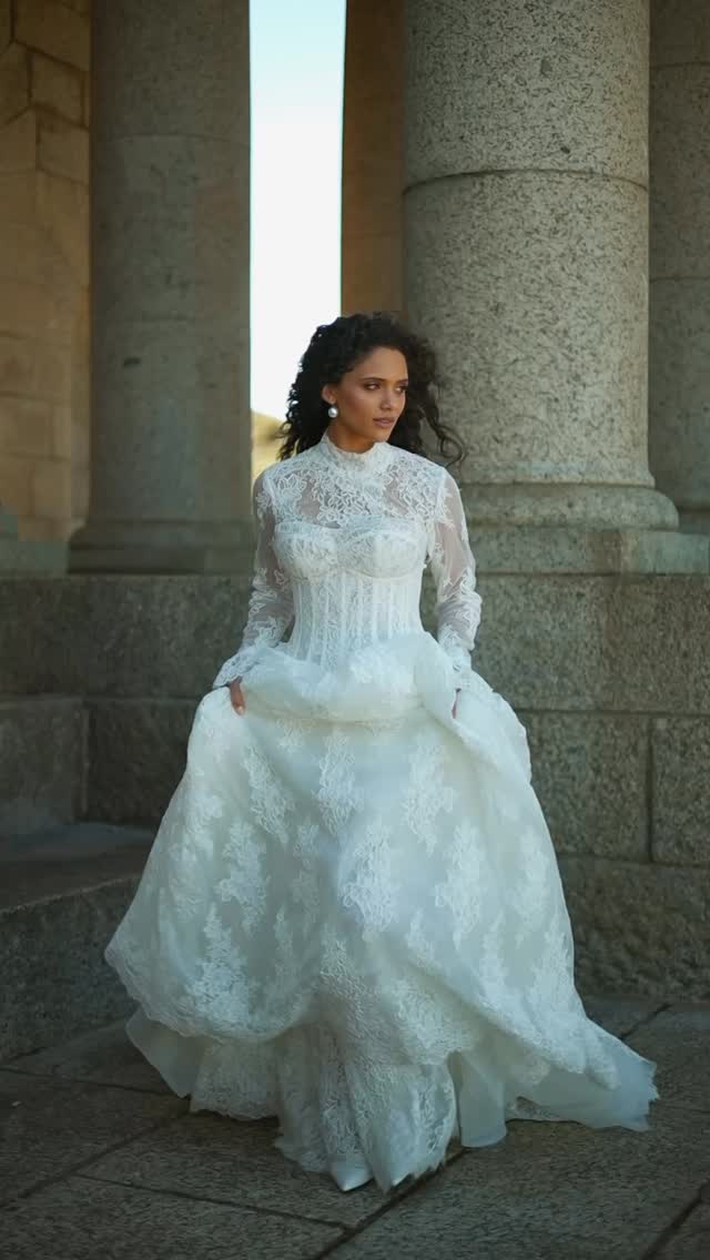 delfina dress tiny bloom ivory is a bridal vision come to life 🦢 SID-ACDR103292