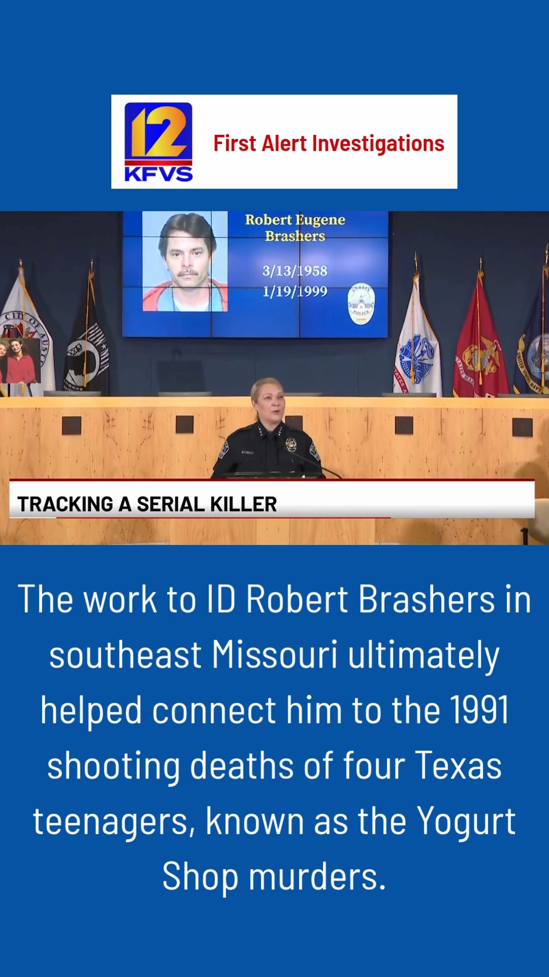 Investigators strongly believe serial killer Robert Brashers committed ...