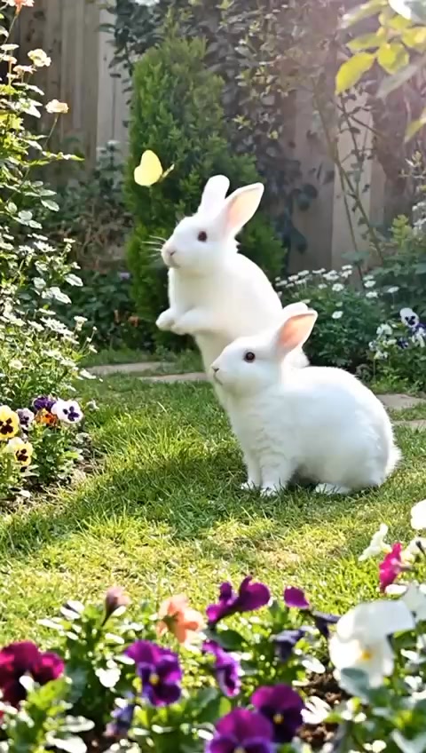 Rabbit v butterfly # rabbit | Animal Vlog | Facebook