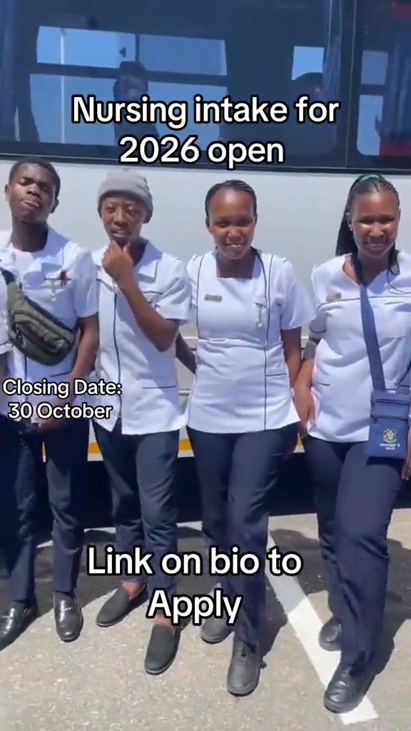 Nursing intake 2026 fully funded Bursary / Learnerships 💚🔌 | Government ...