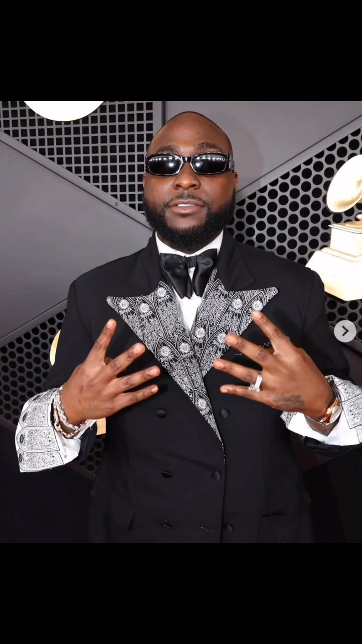 Davido Makes a Dapper Statement at the 2026 Grammy Awards Davido gave ...