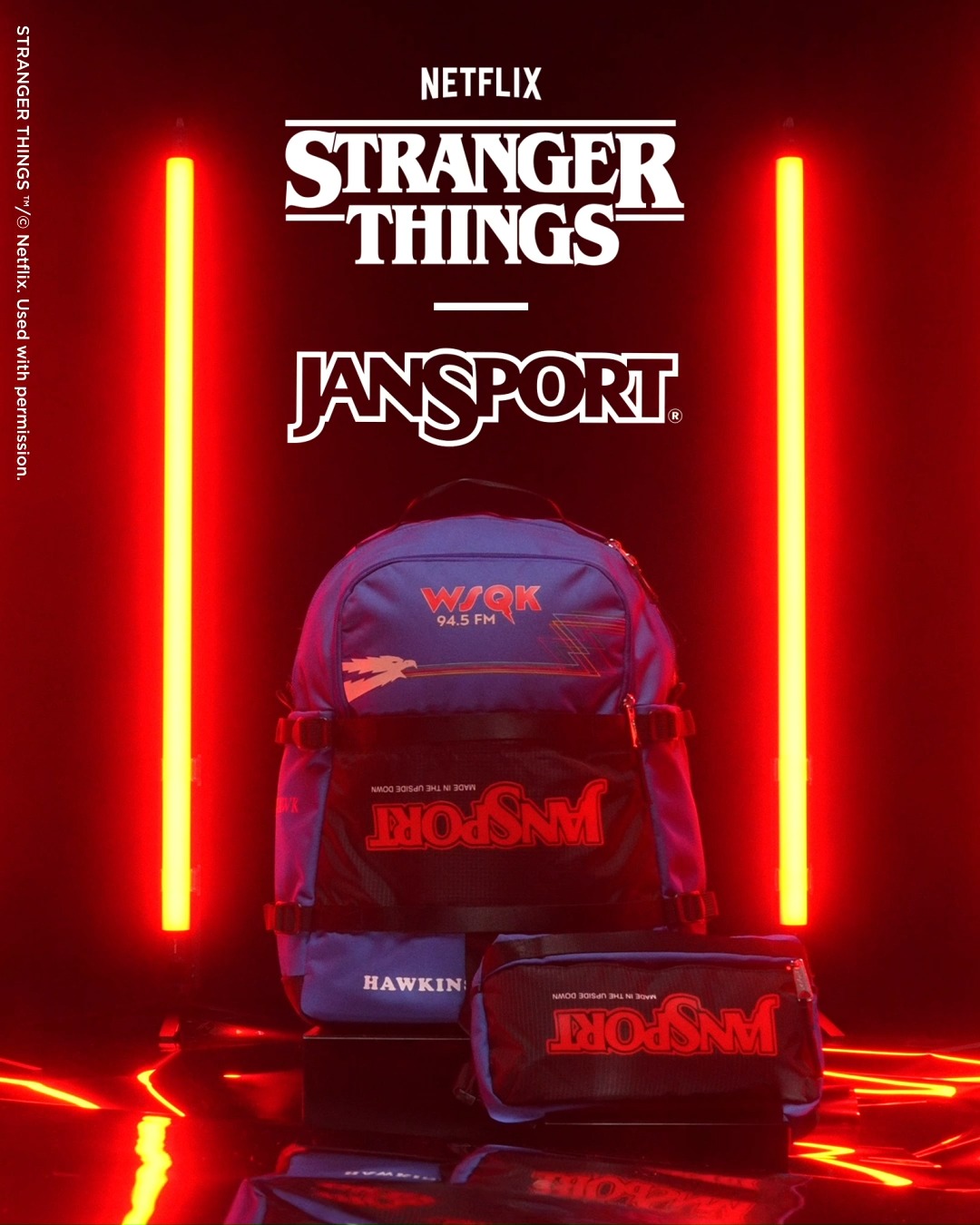 jansport backpack stranger thing X Things Right Pack (Blue/Blue/Blue) – The Planet Traveller jansport and @strangerthingstv join forces