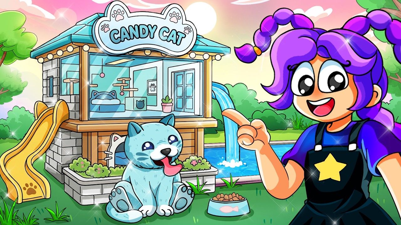 LILY LOVEBRAIDS BUILTA $100,000 DREAM CANDY CAT HOUSE: TRY NOT TO