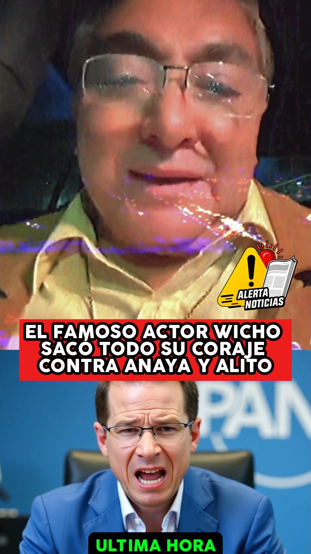 EL FAMOSO ACTOR WICHO SACO TODO SU CORAJE CONTRA ANAYA Y ALITO MIRA ...